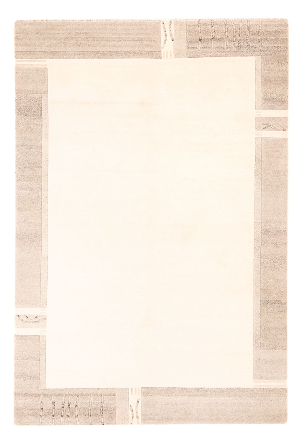 Nepal Rug - 200 x 142 cm - white