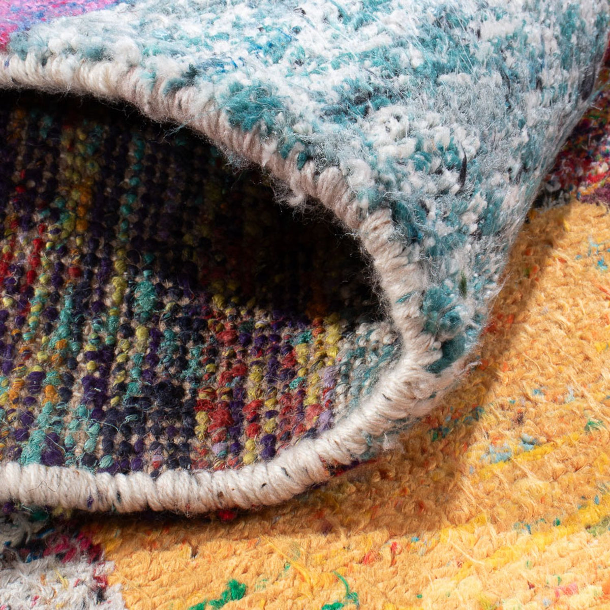 Runner Designer Rug - 240 x 91 cm - multicolored