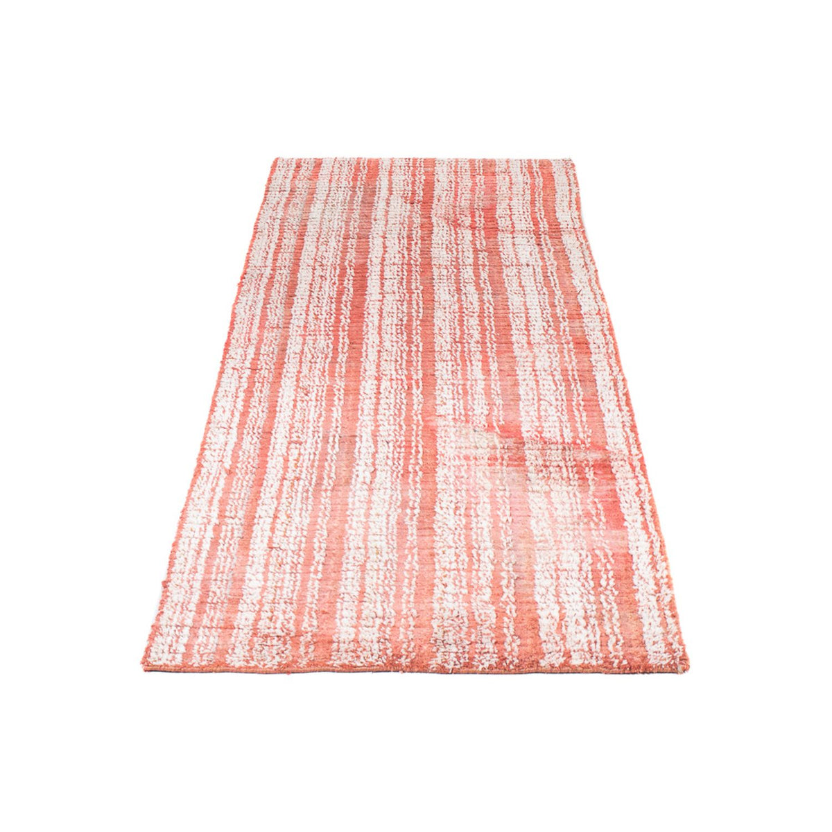 Runner Viscose Rug - 222 x 70 cm - light red