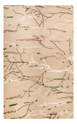 Designer Rug - 242 x 152 cm - beige