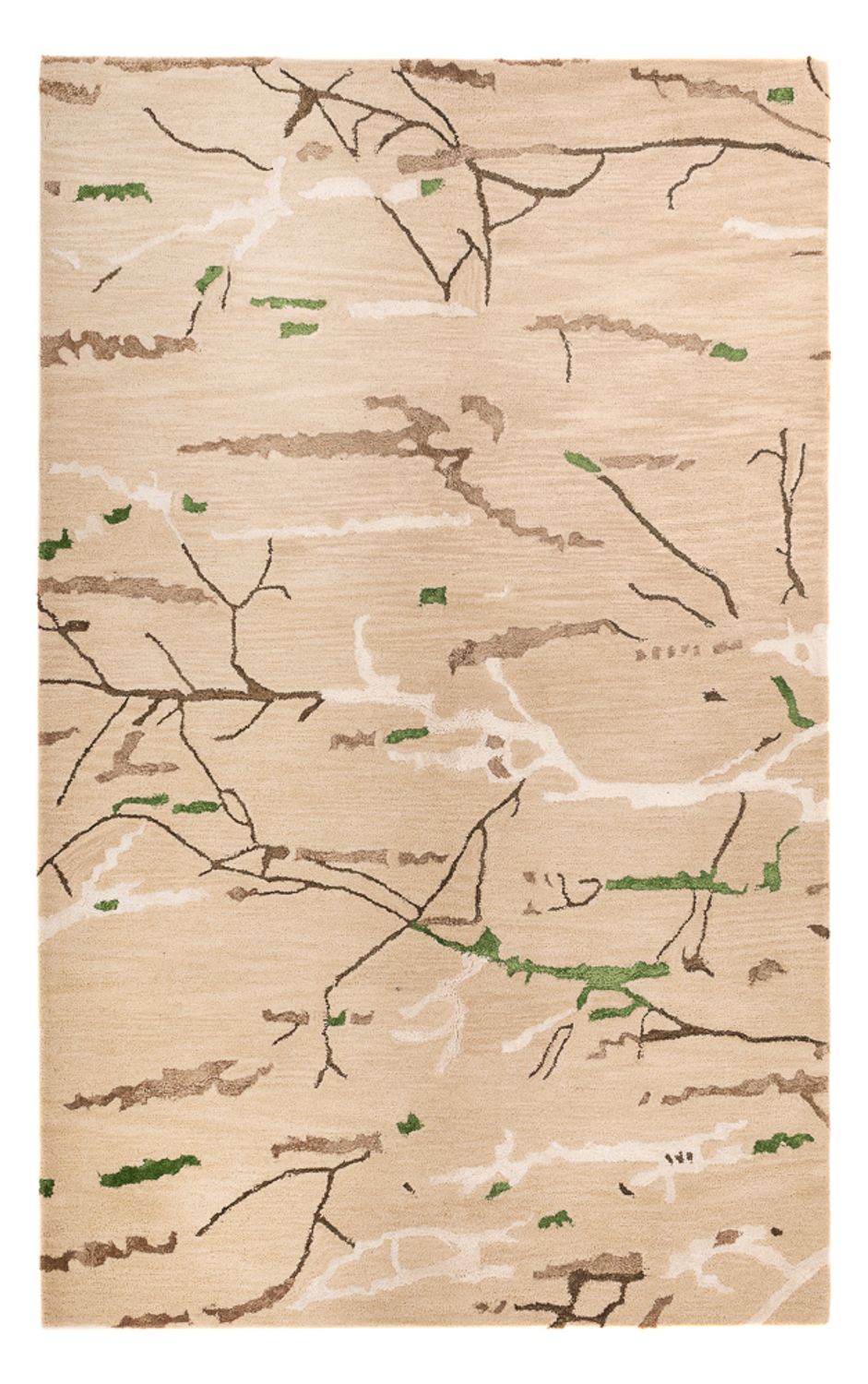 Designer Rug - 242 x 152 cm - beige