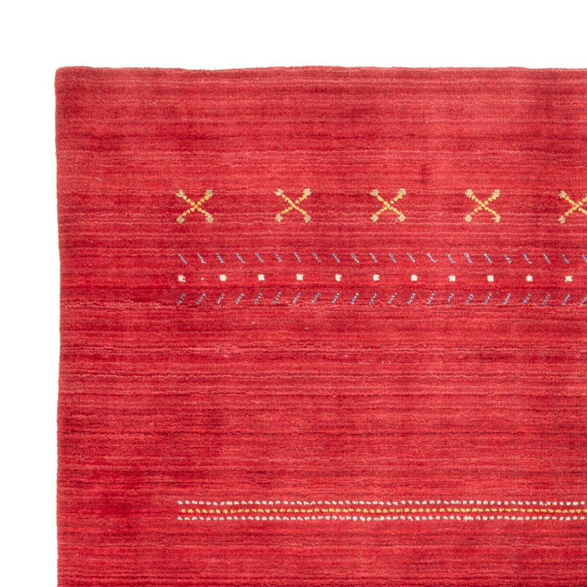 Gabbeh Rug - Loribaft Softy - 240 x 170 cm - red