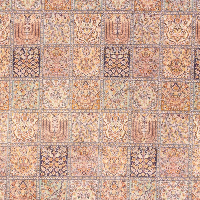 Silk Rug - Kashmir Silk - 337 x 247 cm - light red