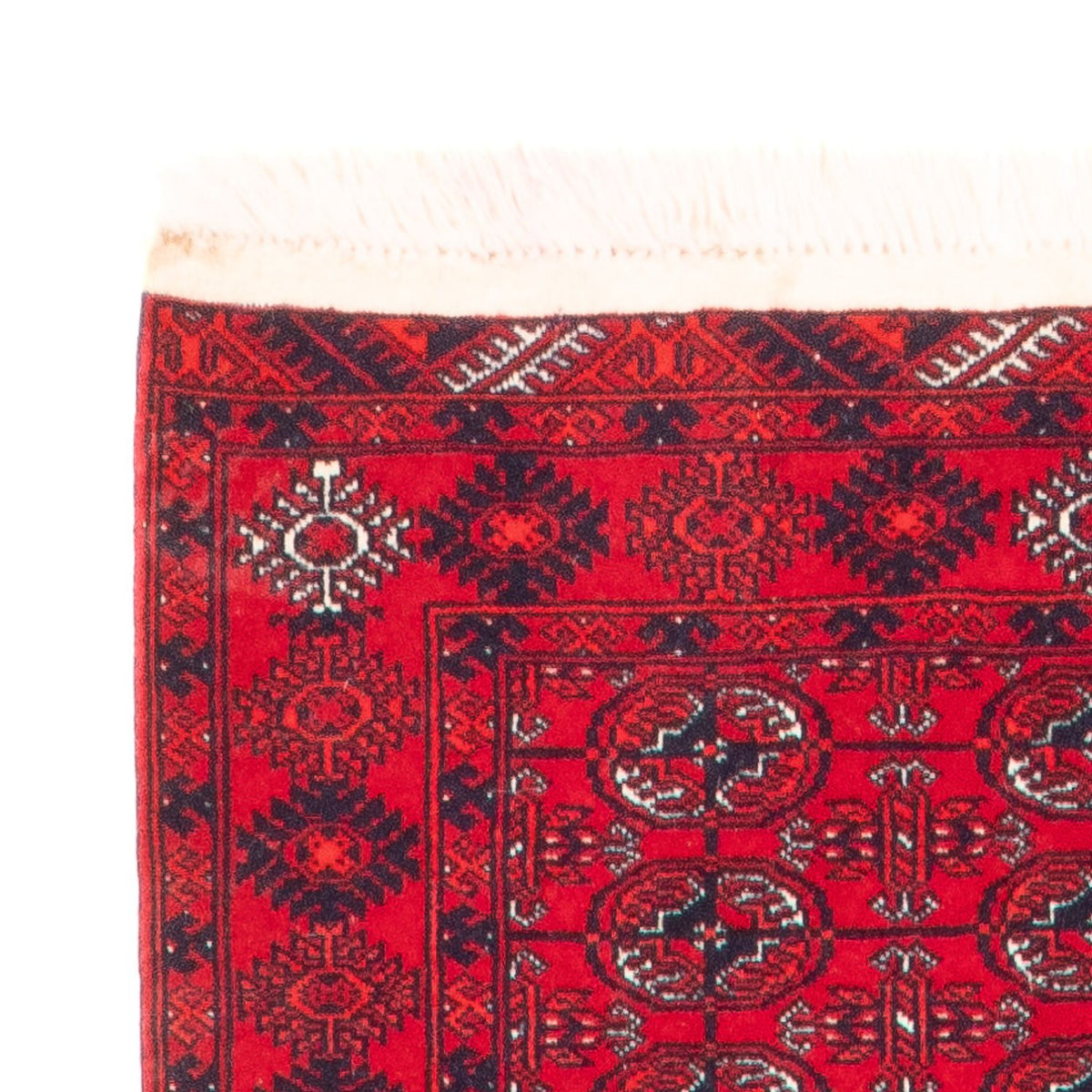 Runner Afghan Rug - Bukhara - 260 x 85 cm - red