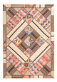 Patchwork Rug 230x160cm - Perserteppich Wollteppich