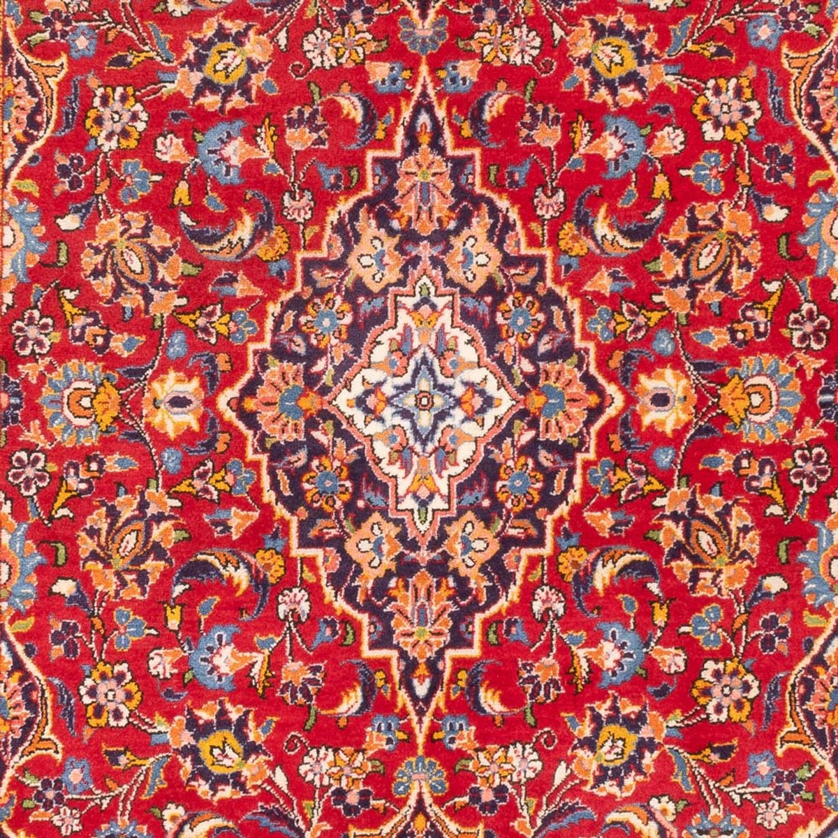 Perser Rug - Keshan - 215 x 140 cm - red