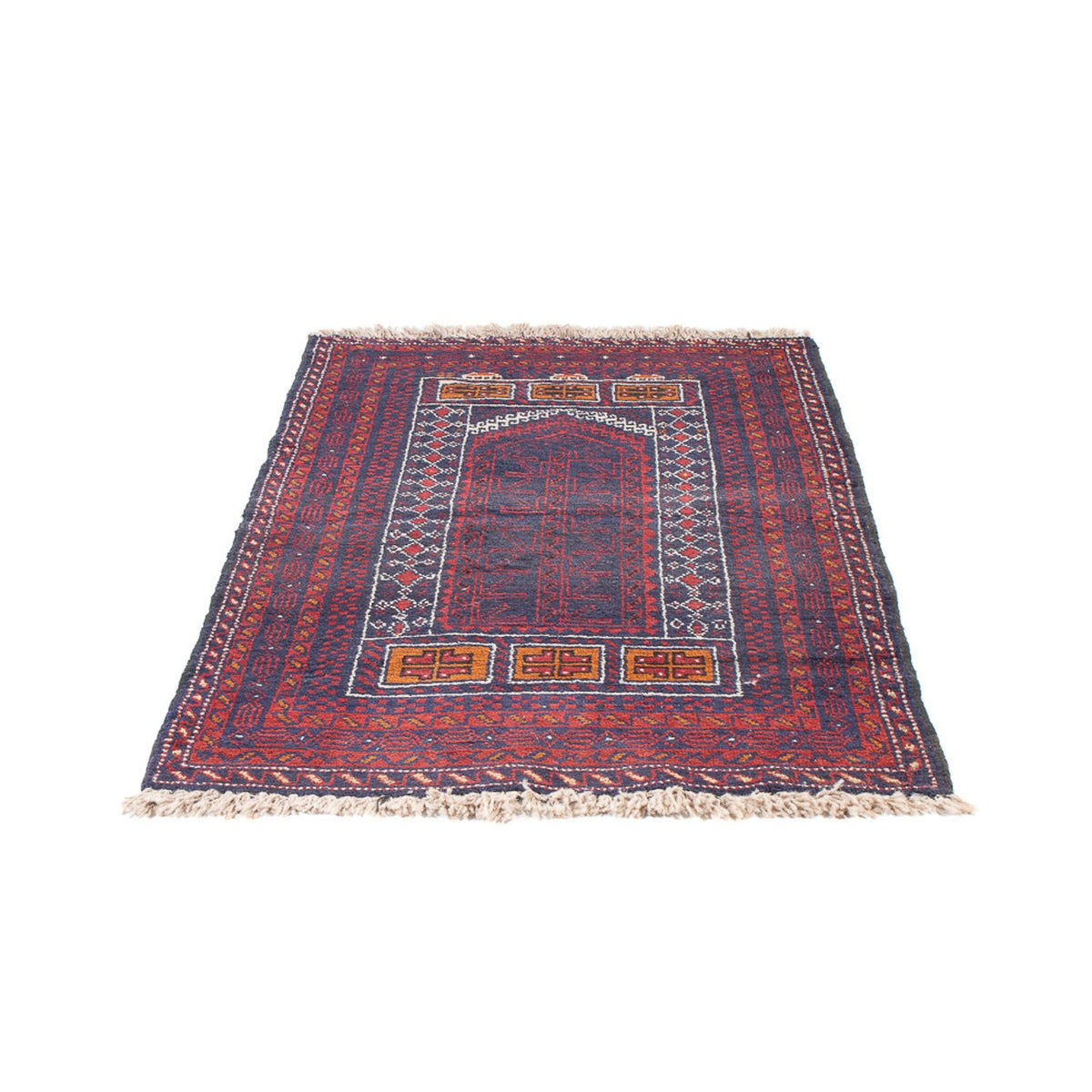 Runner Belutsch Rug - 139 x 84 cm - multicolored