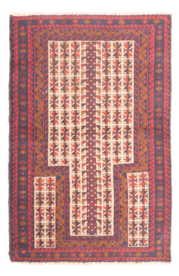 Belutsch Rug - 128 x 82 cm - multicolored