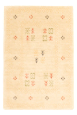 Gabbeh Rug - Loribaft Softy - 90 x 60 cm - beige