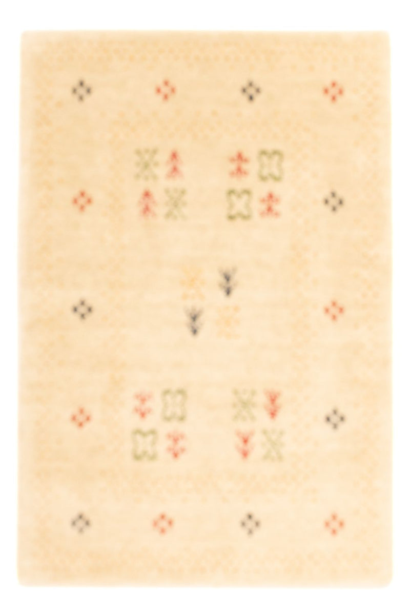 Gabbeh Rug - Loribaft Softy - 90 x 60 cm - beige