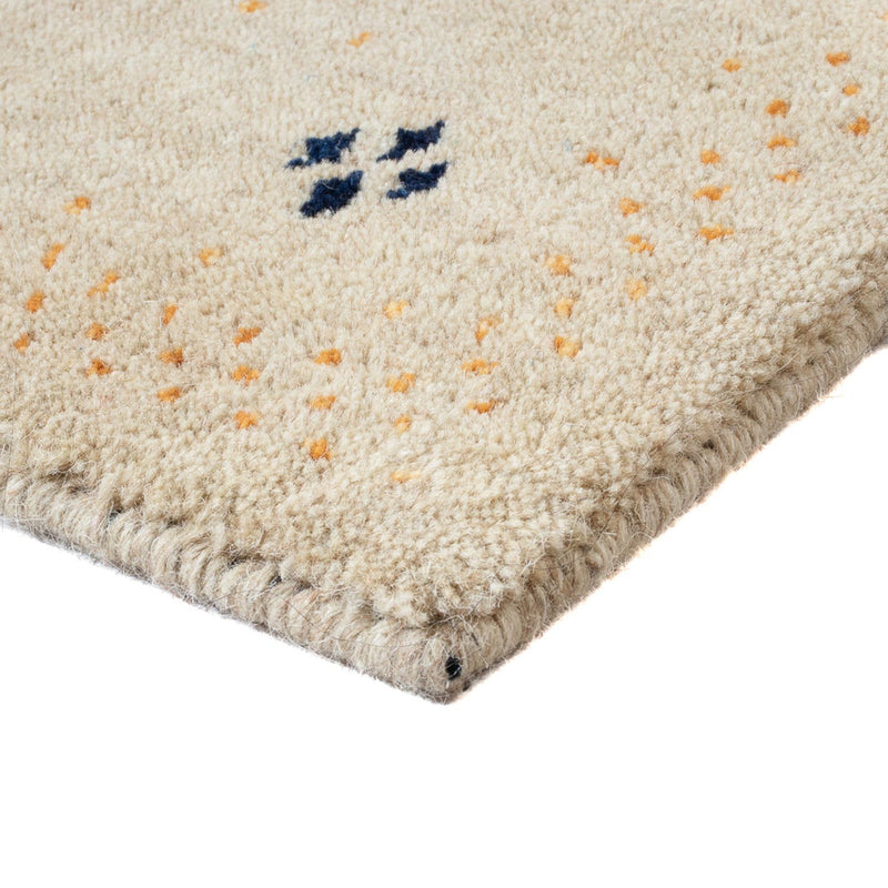 Gabbeh Rug - Loribaft Softy - 90 x 60 cm - beige