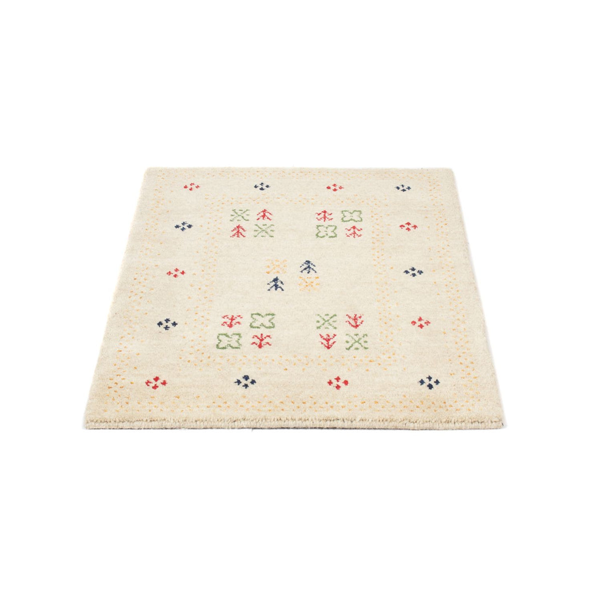 Gabbeh Rug - Loribaft Softy - 90 x 60 cm - beige