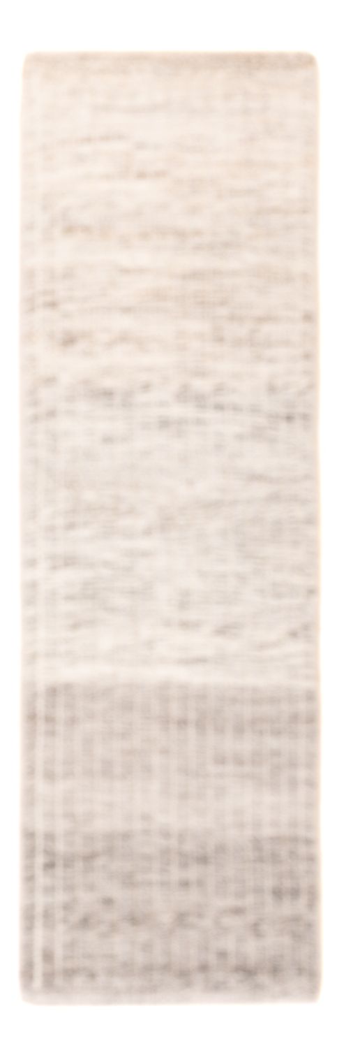 Runner Wool Rug - 100 x 32 cm - light grey