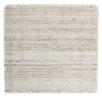 Wool Rug square  - 34 x 32 cm - light grey
