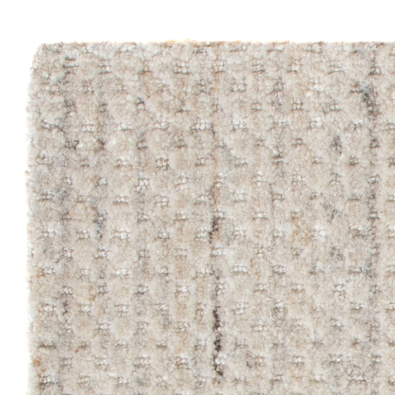 Wool Rug square  - 31 x 31 cm - light grey