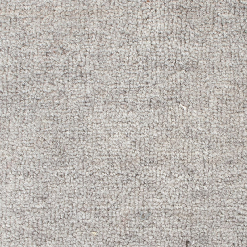 Wool Rug square  - 33 x 30 cm - grey