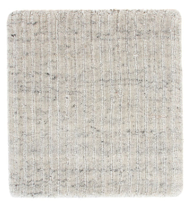 Wool Rug square  - 30 x 30 cm - light grey