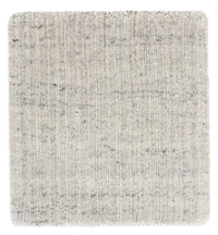 Wool Rug square  - 30 x 30 cm - light grey