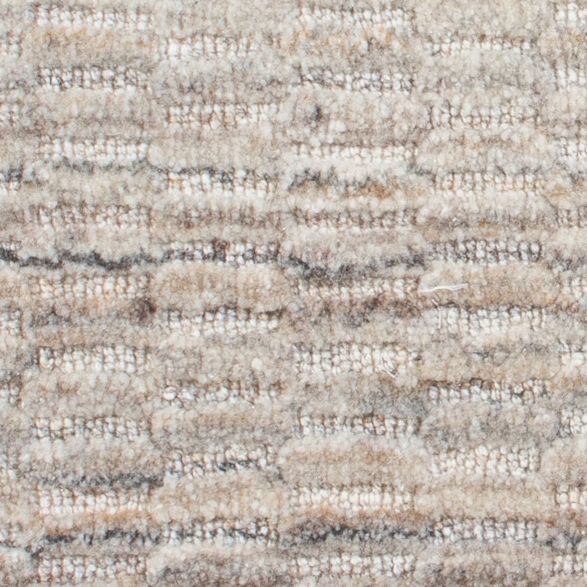 Wool Rug square  - 33 x 30 cm - light grey