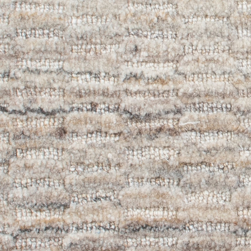 Wool Rug square  - 33 x 30 cm - light grey