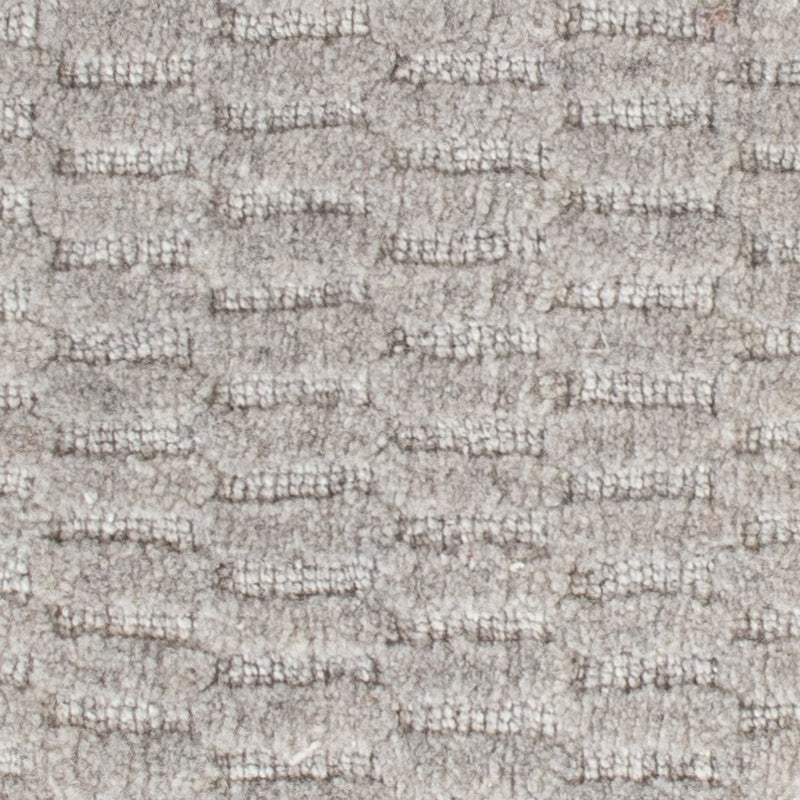 Wool Rug square  - 32 x 32 cm - grey