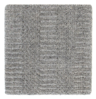 Wool Rug square  - 32 x 32 cm - dark grey
