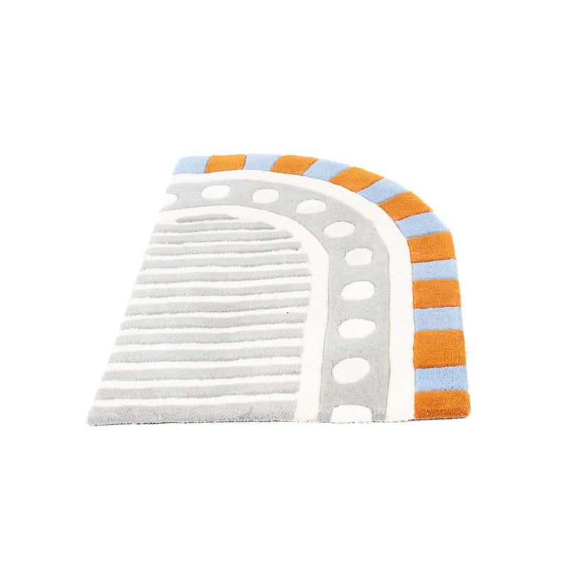 Wool Rug - 97 x 61 cm - multicolored