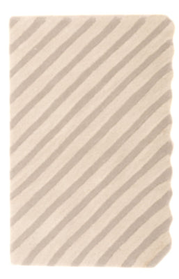 Wool Rug - 91 x 61 cm - beige