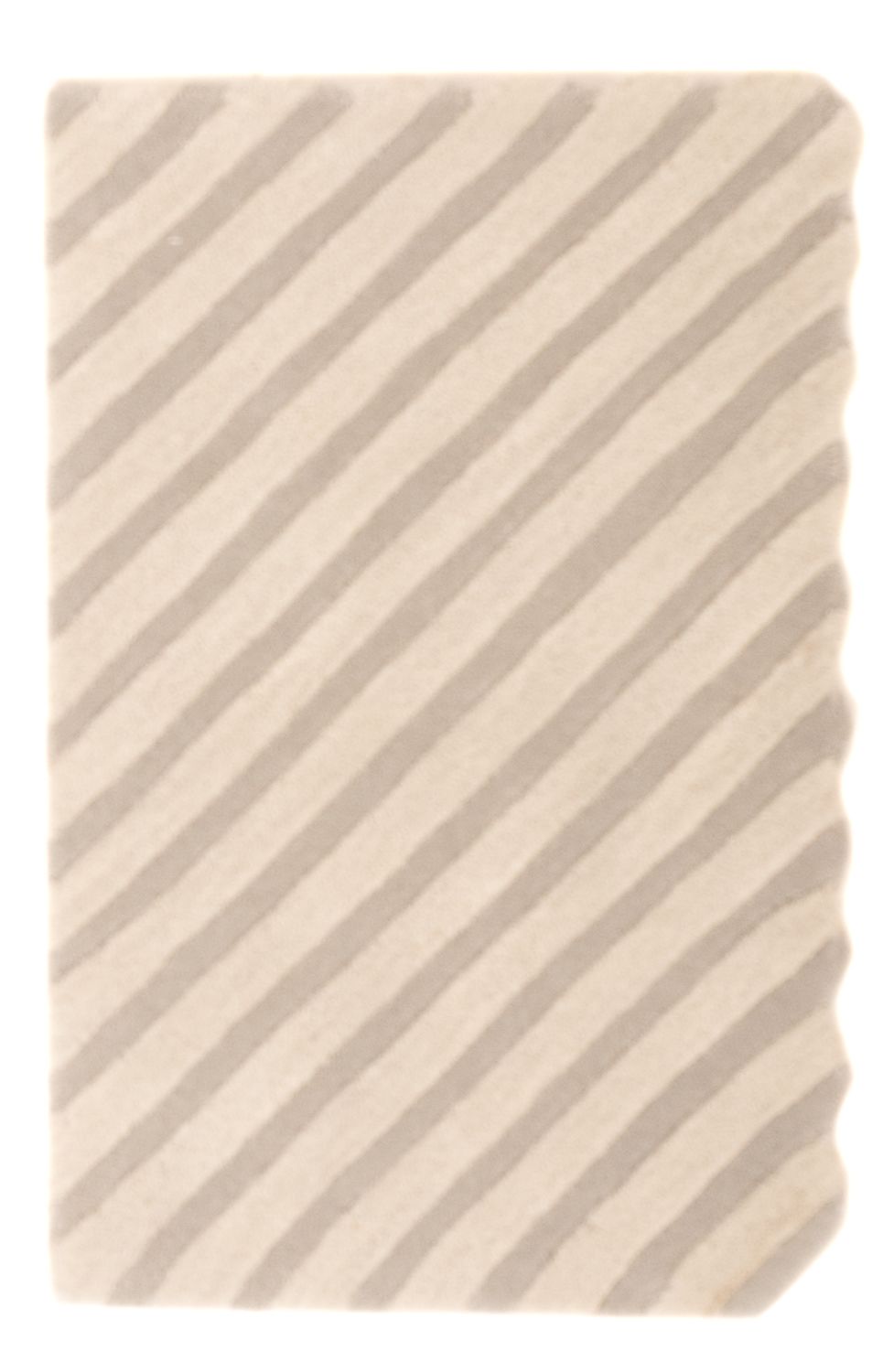 Wool Rug - 91 x 61 cm - beige