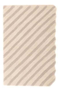 Wool Rug - 91 x 61 cm - beige
