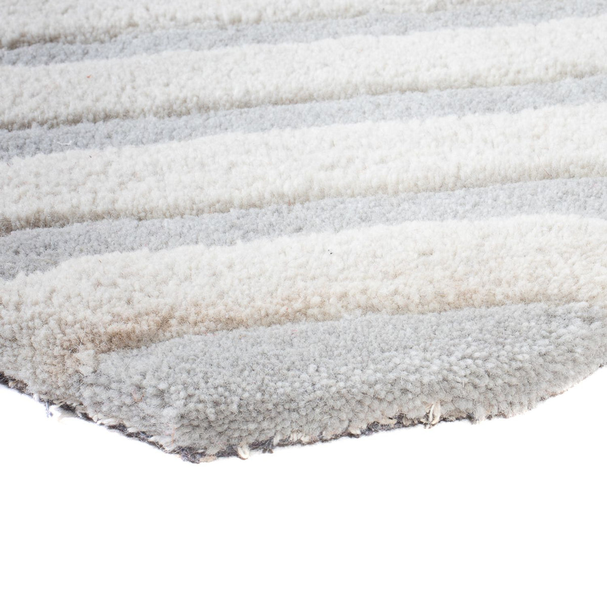 Wool Rug - 91 x 61 cm - beige