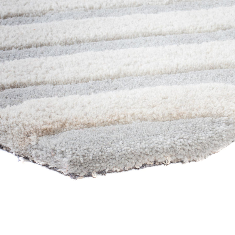 Wool Rug - 91 x 61 cm - beige