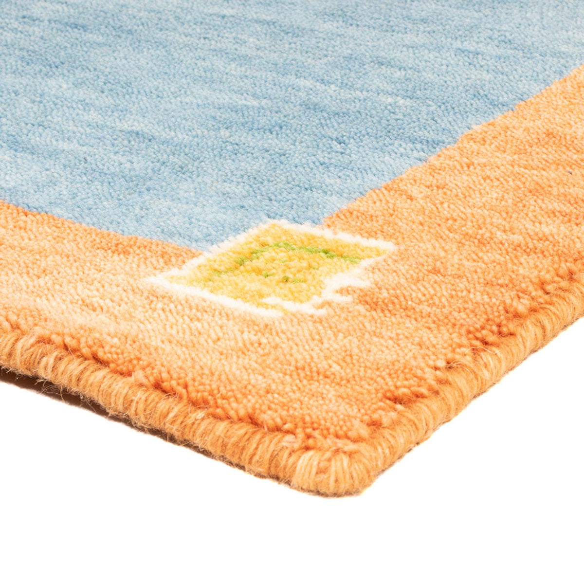 Gabbeh Rug - Indus - 140 x 70 cm - light blue