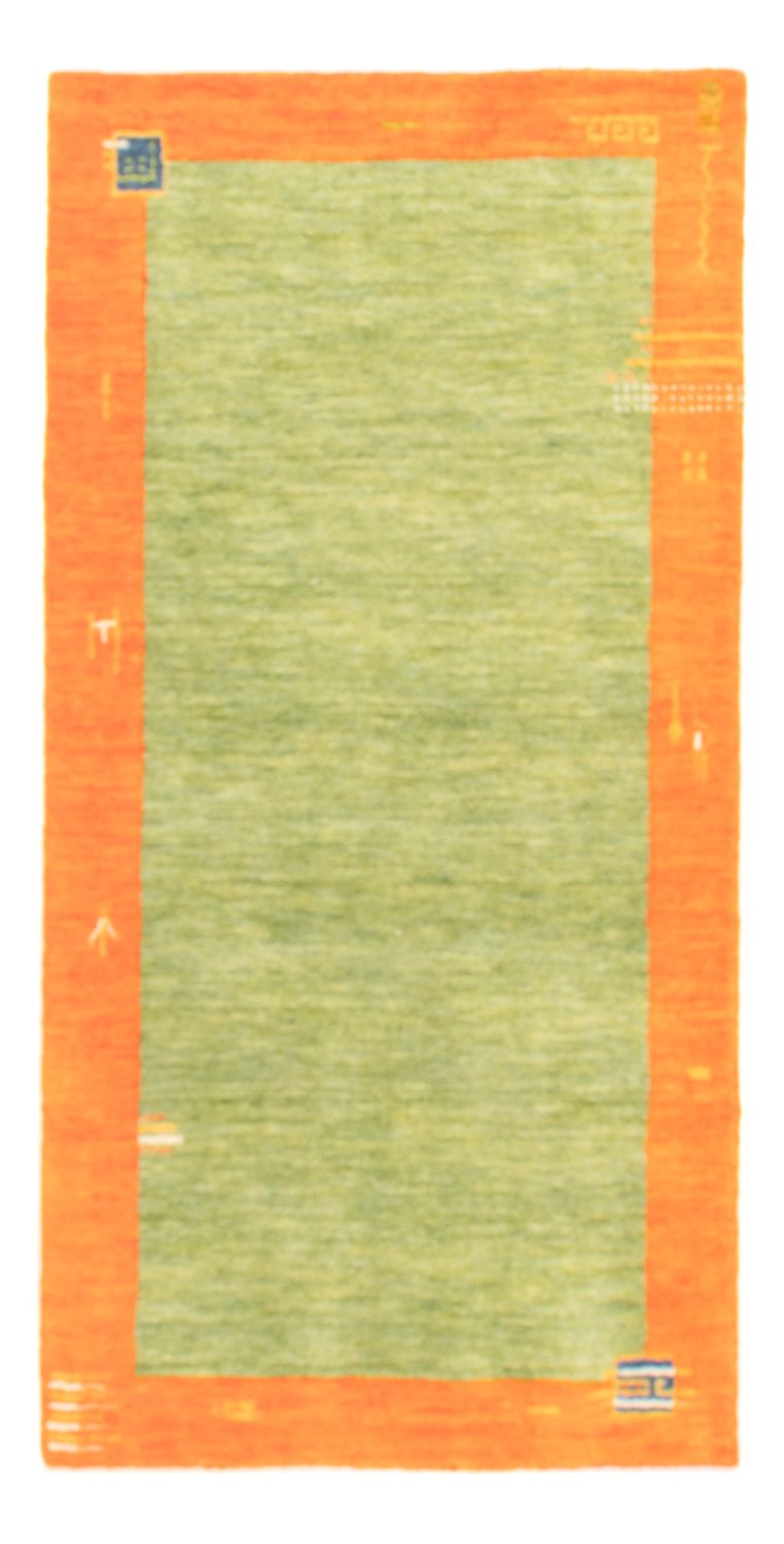 Gabbeh Rug - Indus - 140 x 70 cm - light green
