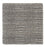 Wool Rug square  - 30 x 30 cm - grey