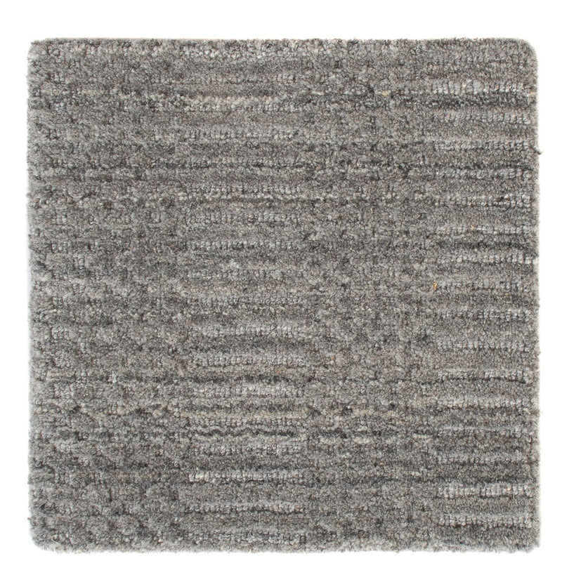 Wool Rug square  - 30 x 30 cm - grey