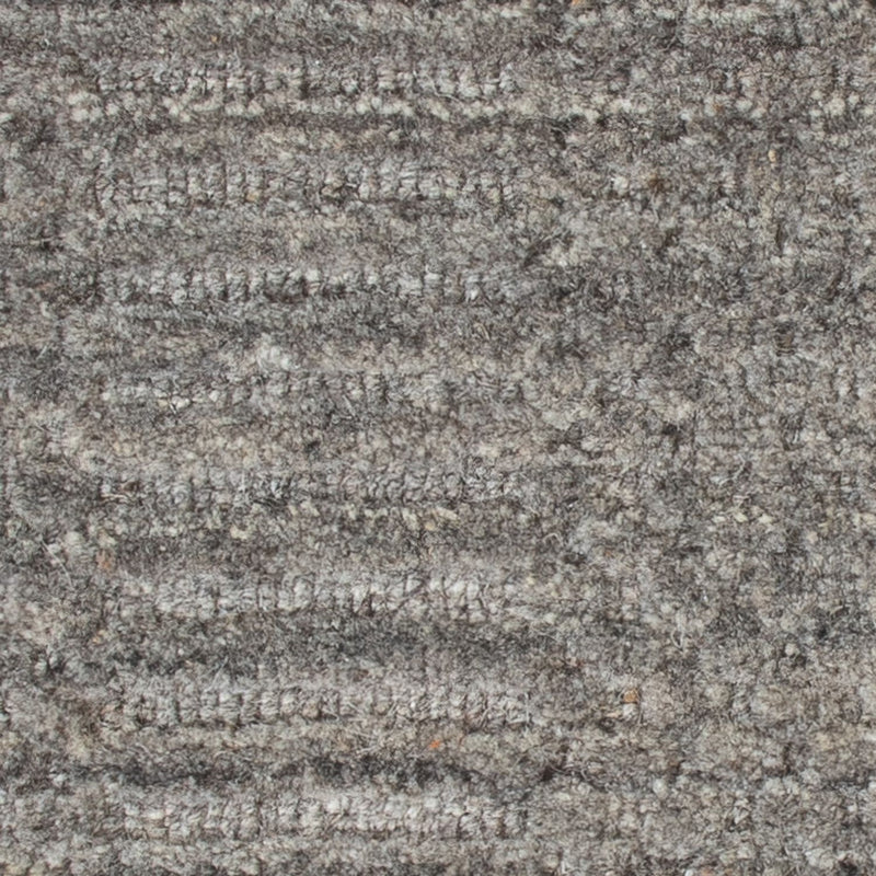 Wool Rug square  - 30 x 30 cm - grey