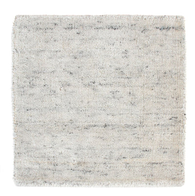 Wool Rug square  - 30 x 30 cm - light grey