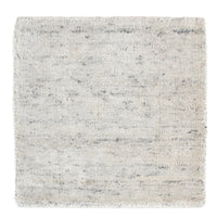 Wool Rug square  - 30 x 30 cm - light grey