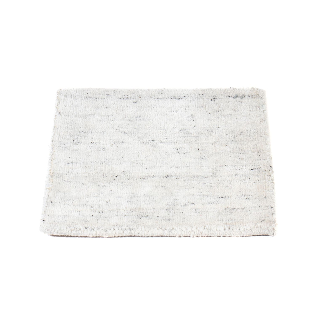 Wool Rug square  - 30 x 30 cm - light grey