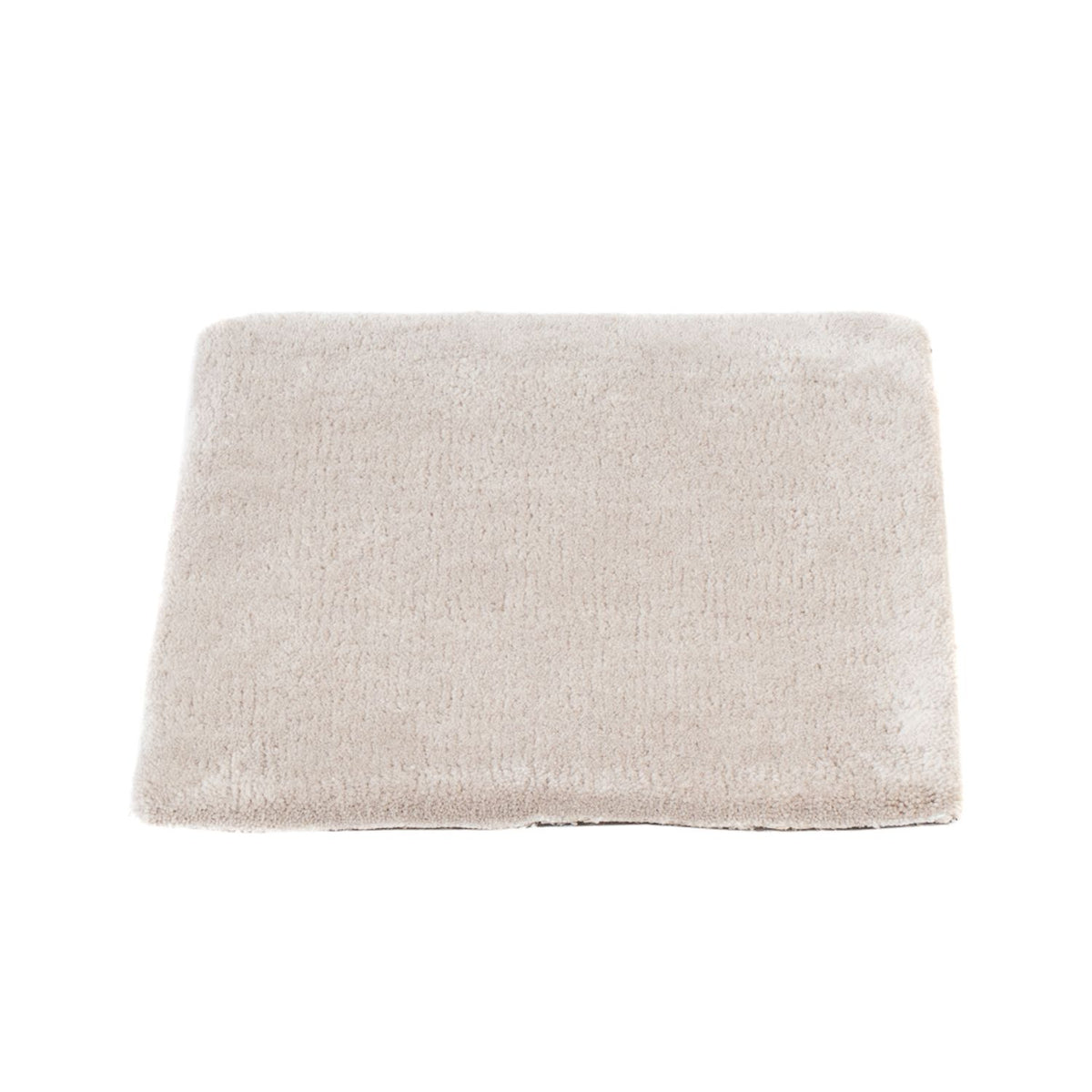 Wool Rug square  - 30 x 30 cm - light grey