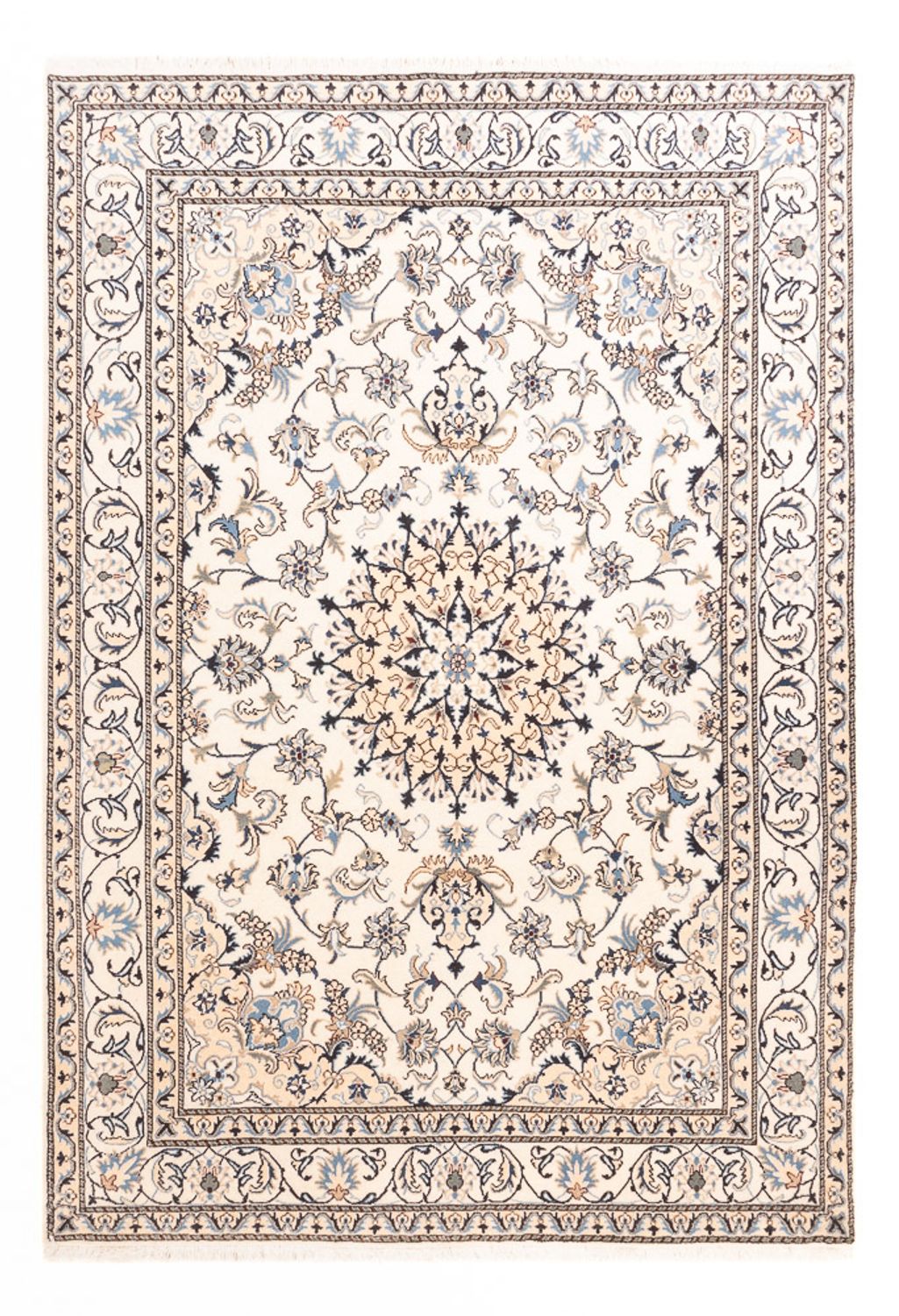Oriental Rug - Nain - Indus - 232 x 157 cm - cream