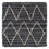 Wool Rug square  - 42 x 42 cm - anthracite