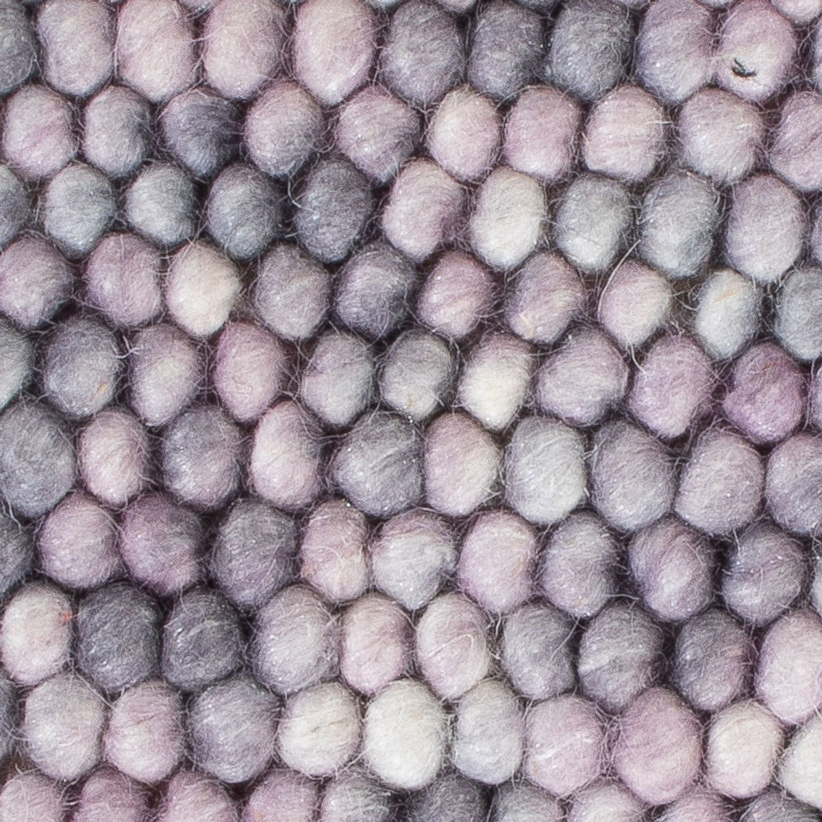 Wool Rug square  - 32 x 32 cm - multicolored