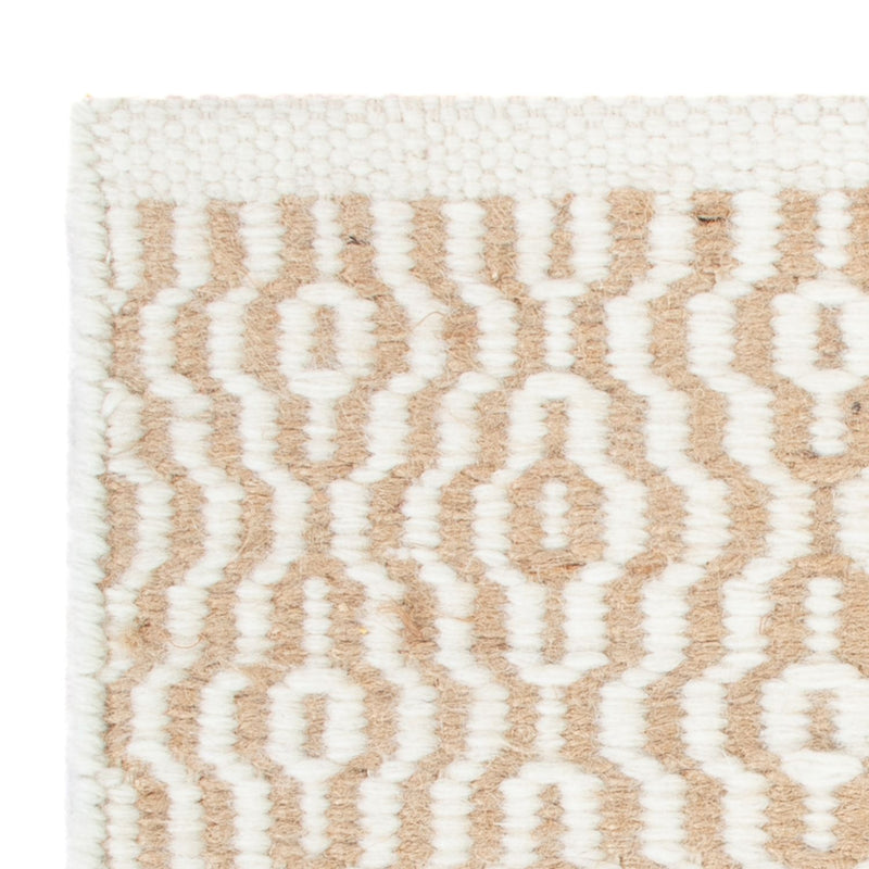 Wool Rug square  - 35 x 32 cm - beige