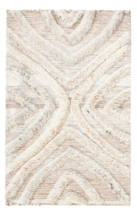 Wool Rug - 90 x 60 cm - beige