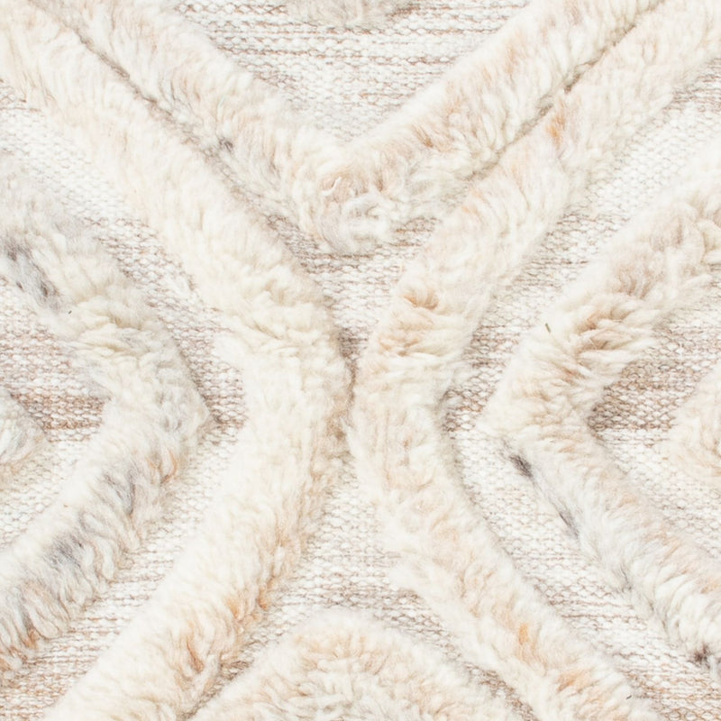 Wool Rug - 90 x 60 cm - beige