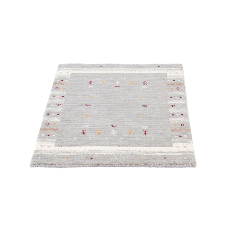 Gabbeh Rug - Loribaft Softy - 90 x 60 cm - dark beige