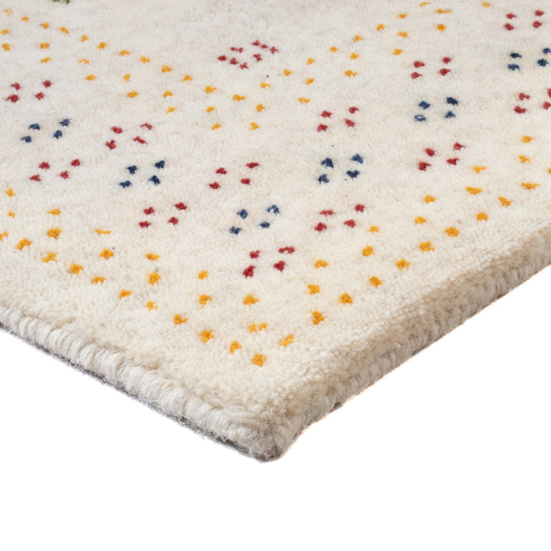 Gabbeh Rug - Loribaft Softy - 90 x 60 cm - beige