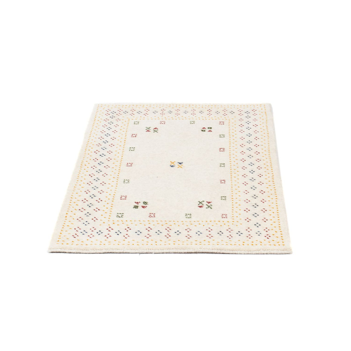 Gabbeh Rug - Loribaft Softy - 90 x 60 cm - beige